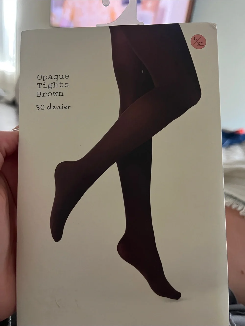 a new day Brown Opaque Tights - 50 Denier